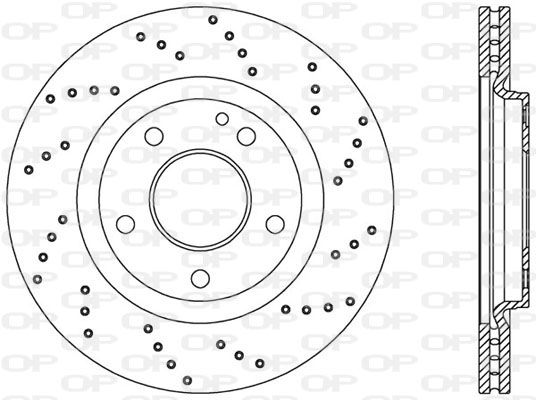 OPEN PARTS Piduriketas BDRS2054.25